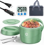 Electric Lunch Box For Adults, 80W Faster Heated, Portable Food Warmer, Office. Fixed Price $50.81.