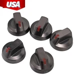 5PACK DG64-00473B Black Stainless Steel Burner Control Dial Knobs For Samsung. Fixed Price $32.85.