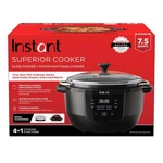 Instant Pot 7.5 Qt Black/silver Aluminum Programmable Slow Cooker. Fixed Price $125.60.