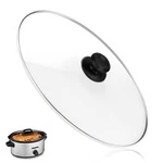 Quart Oval Glass Lid With Hamilton Beach Slow Cooker 33665G (not Universal).... Fixed Price $24.24.
