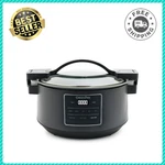 Greenpan 8 Quart Locking Lid Slow Cooker, Healthy Ceramic Nonstick, Graphite New. Fixed Price $78.99.