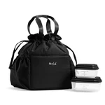 Fit & Fresh Cromwell Drawstring Lunch Bag For Women, Complete Large, Black. Fixed Price $53.49.