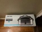 Aroma ART-826SB 16Q Electric Bake Kitchen Countertop Slow Cooker Brand New. Fixed Price $59.99.
