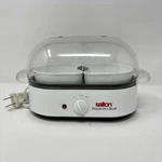 Salton Great Eggs EG1 Electric Cooker Poach Boil Maker *missing 6-EGG Rack*. Fixed Price $30.00.