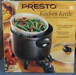 New Rare Sealed Box Presto Electric Kitchen Kettle Multi-cooker/steamer 06000. Fixed Price $40.00.
