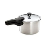 Presto 4-QUART Aluminum Pressure Cooker, Stove Top Fast Cooking Pot With Rack. Fixed Price $57.99.