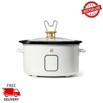 Beautiful 4QT Slow Cooker, Touch Display, White Icing, By Drew Barrymore, New. Fixed Price $44.99.