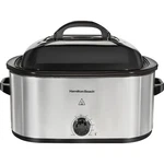 Hamilton Beach 22QT. Electric Roaster Oven W/ Removable Pan, Stainless Steel. Fixed Price $69.95.