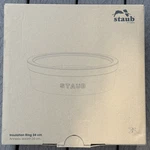 Staub Multi Cooker 9IN/24CM Accessory Insulation Ring, 1 Pc, Black, New Open Box. Fixed Price $35.99.