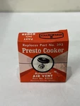 Vintage Presto Cooker Air Vent New Old Stock Original Box 82058 Usa Made. Fixed Price $10.99.
