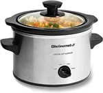 Small Slow Cooker Stainless Steel Crock Pot Mini Kitchen Appliance Portable New. Fixed Price $21.90.