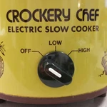 Replacement Temperature Knob For Crockery Chef Pot Slow Cooker 1031/1015. Fixed Price $13.95.
