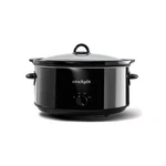 Crock-pot 8 Qt Black Stoneware Slow Cooker. Fixed Price $53.70.
