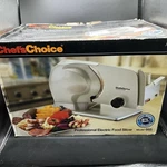 Chef's Choice 665 Professional Electric Food And Meat Slicer Stainless No Box. Fixed Price $125.97.