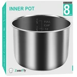Original 8QT Power Cooker Xl Replacement Inner Pot Stainless. Fixed Price $56.28.