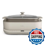 Bella 6.0 Qt Multi-cooker Ceramic Nonstick Coating 4-IN-1 Versatility Cooking. Fixed Price $158.90.