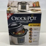 Nob Crock-pot Express Multi Cooker SCCPPC600-V1 6-QUART. Fixed Price $265.00.