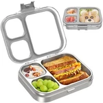 Lohasok Kids Stainless Steel Bento Box Leak-proof Silicone Lid Toddler Lunch. Fixed Price $59.98.