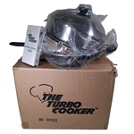 The Turbo Cooker 4-IN-1 Cooking System, Steam Roast Bake Fry Seen On Tv Nos. Fixed Price $51.25.