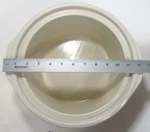 Vtg Rival Stoneware Insert 4 Qt Crock Pot Slow Cooker Cream Replacement 150223. Fixed Price $11.61.