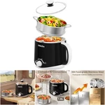 Stainless Steel Hot Pot Electric 1.6L Steamer Rapid Noodles Cooker Temperature. Fixed Price $80.99.