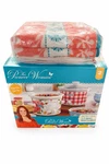 The Pioneer Woman Sweet Rose & Gingham 1.5 Qt Slow Cooker Set Of 2, Keep Warm. Fixed Price $44.99.