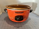 Vintage Orange Rival Qt Crock Pot Slow Cooker Model 3350 Retro 1970 Works. Fixed Price $28.50.