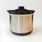 Tru Stainless Steel Mini Crock .65 Qt Slow Cooker Warmer Compact Kitchen Nwob. Fixed Price $19.99.