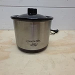 Crock-pot Little Dipper Mini Slow Cooker Stainless Black SCR-05-SC. Fixed Price $19.99.