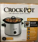 Crock-pot SCR300-SS 3QT Round Slow Cooker. Fixed Price $25.00.