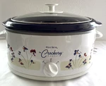 Vintage West Bend The Crockery Cooker Slow Pot Model 84293. Fixed Price $25.99.