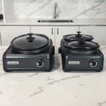 Set Of 2 Crock-pot Hook Up Slow Cooker Oval Connectable SCCPMD3-CH, SCCPMD1-CH. Fixed Price $119.99.