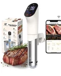 Sous Vide Machine 1100W, Precision Cooker, Waterproof Wifi App Control. Fixed Price $54.95.