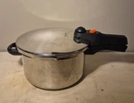 Ttk Manttra Stainless Steel Qt Pressure Cooker S36000 Nice Preowned Condition. Fixed Price $35.96.