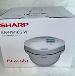 Sharp Healsio KN-HW16G Japan AC100V 50/60HZ Hot Cook 1.6L White Auto New. Fixed Price $432.00.