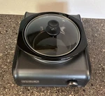 Crock Pot Black 2.5 Qt Hook Up Connectable SCCPMD2-CH Warmer/slow Cooker Clean. Fixed Price $49.87.