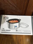 All Clad Stainless Steel Electric Slow Cooker Quarts 7-QUART Timer. Fixed Price $180.00.