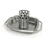 Broil King - Chicken Roaster With Pan. Fixed Price $30.00.