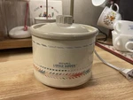 Rival Little Dipper Mini Crock Pot With Lid Southwest Design Model 3204. Fixed Price $10.50.