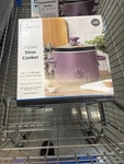 Two (2) Quart Slow Cooker W/removable Crock Enchanting Purple By Mainstays. Fixed Price $16.00.