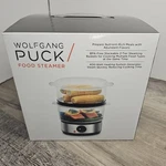 Wolfgang Puck 2 Tier Food Steamer New In Box. Fixed Price $20.00.