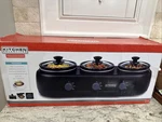 Kitchen Selectives Crock Slow Cooker Three Removable 1.5-QUART Model SC-31500. Fixed Price $40.00.