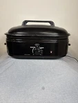 Oster 18-QUART Roaster Oven CKSTRS18-BSB-V Rotisserie 1450W Black. Fixed Price $47.50.