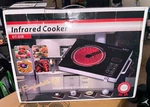 "comfortable Life" Portable DT-228 Infrared Cooker- Black Electric Ceramic Stove. Fixed Price $50.00.