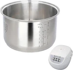 Rice Cooker 10 Cup Inner Pot Compatible With Tiger Standard, Silver. Fixed Price $36.19.
