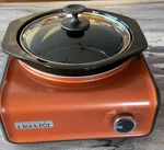 Crock-pot Hook Up SCCPMD2-CP 2QT. Modular Entertaining System Slow Cooker Copper. Fixed Price $54.87.