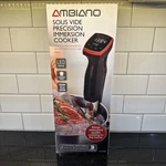 Ambiano Sous Vide Precision Immersion Cooker 800W Model # H-106 57045 Euc. Fixed Price $28.47.