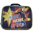 Captain Marvel Avengers Insulated Soft Lunch Box Snack Bag Girls School Tote Nwt. Fixed Price $14.60.