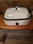 Rival Quart Roaster Oven CKRVRS14-WHD Slow Cooker Crockpot Turkey. Fixed Price $35.00.
