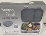 Bentgo Fresh 4-COMPARTMENT Leak-proof Lunch Box Gray. Fixed Price $14.99.